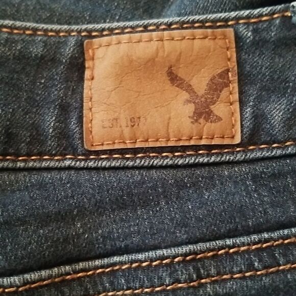 AMERICAN EAGLE Curvy Skinny Jeans SZ 4Short - Picture 5 of 8